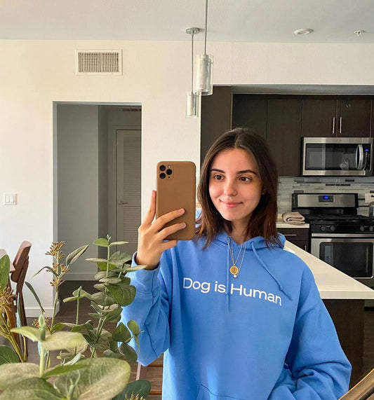 Dog is Love™ Blue Hoodie